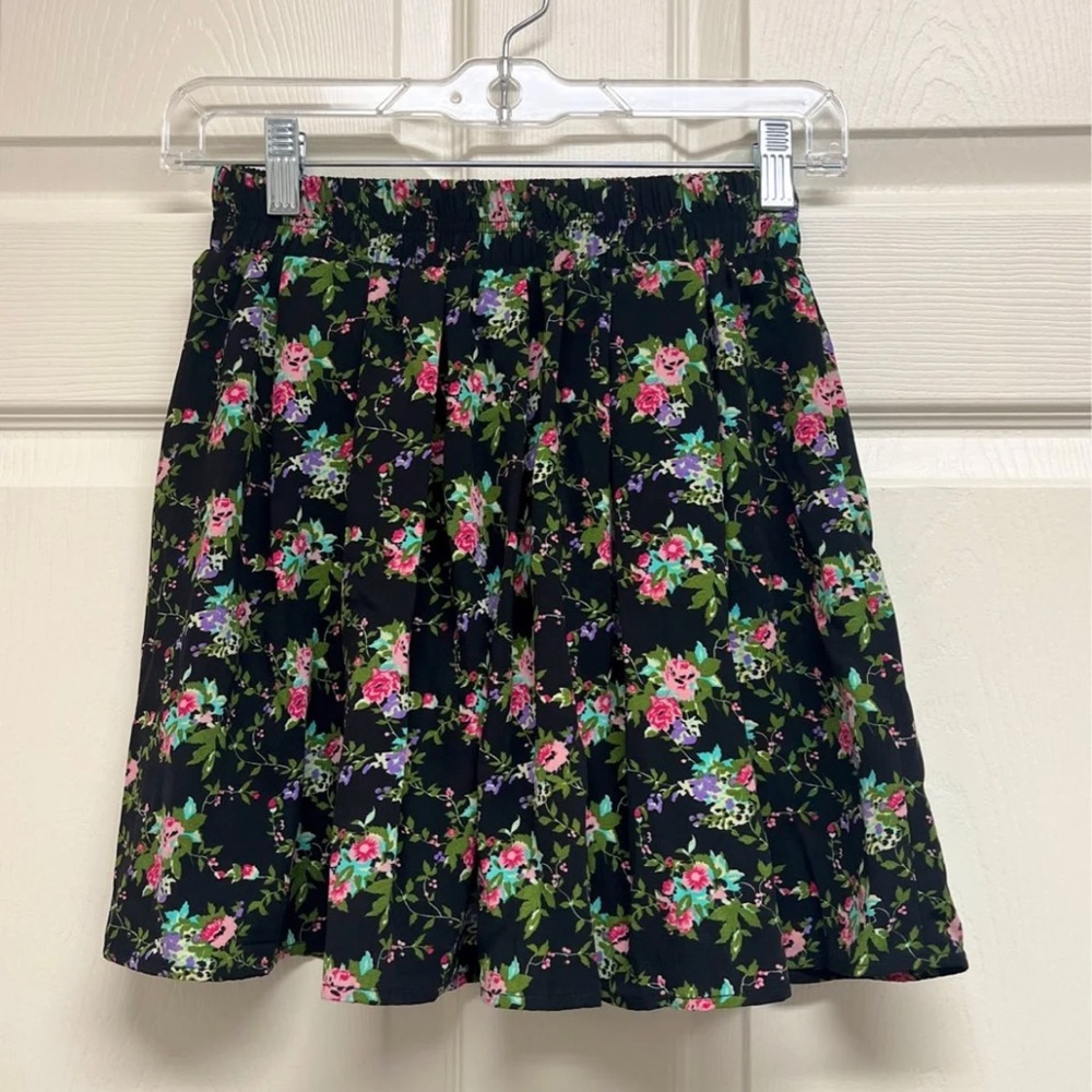 Floral Skater Skirt